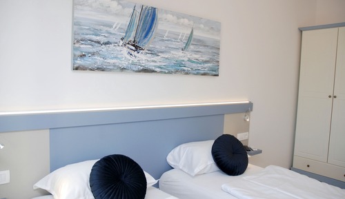 Deluxe Double or Twin Room, 2 Twin Beds, Sea View