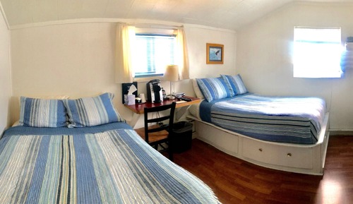 Standard Room #1, 2 Double Beds (upstairs)