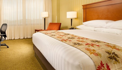 Deluxe Room, 1 King Bed, Accessible, Refrigerator & Microwave (Tub, Upper Floor)