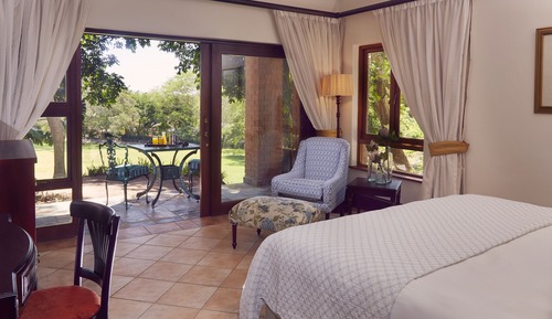 Double or Twin Room, Patio, Garden View