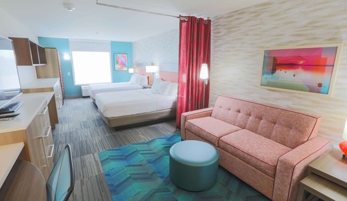 Studio, 2 Queen Beds, Accessible (Hearing)