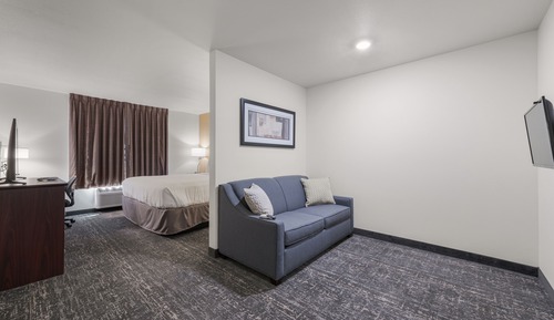 Studio Suite, 1 King Bed with Sofa bed, Non Smoking