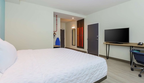 Room, 1 King Bed, Accessible (Hearing, Roll-in Shower)