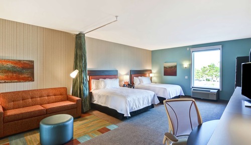 Studio, 2 Queen Beds, Accessible (Mobility & Hearing, Roll-in Shower)