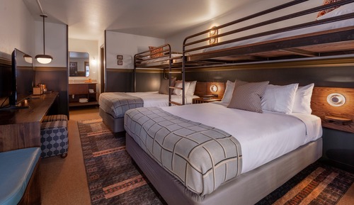 Room (Ground Floor Double Queen Bunk Bed)