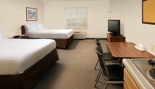 Standard Studio, 2 Double Beds, Non Smoking, Refrigerator & Microwave