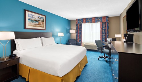 Deluxe Suite, 1 King Bed, Accessible, Non Smoking (Roll-In Shower)