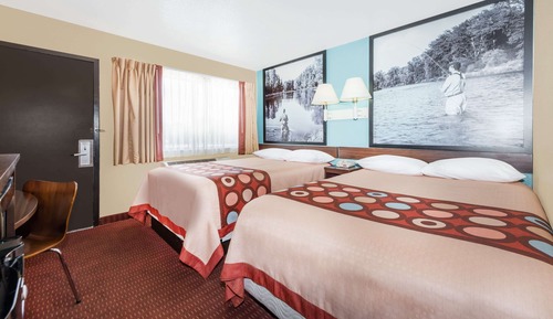 Double Room, 2 Double Beds, Smoking