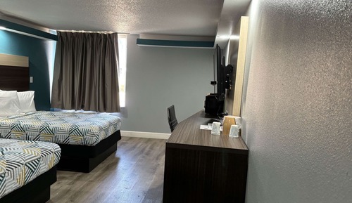 Standard Suite, 2 Queen Beds, Smoking, Refrigerator & Microwave