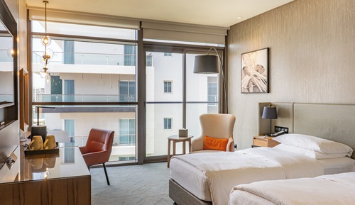 Deluxe Twin Room Community View