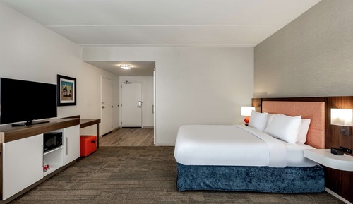 Room, 1 King Bed, Refrigerator