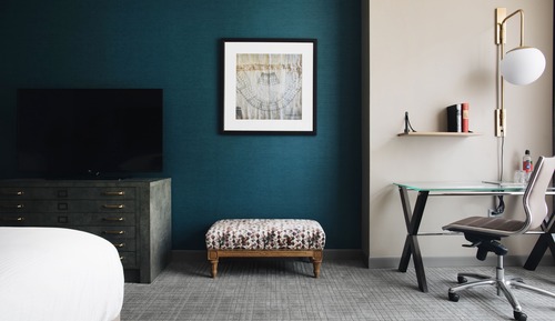 Room, 1 King Bed, View (Mobility/Hearing Access, Roll-In Shwr)