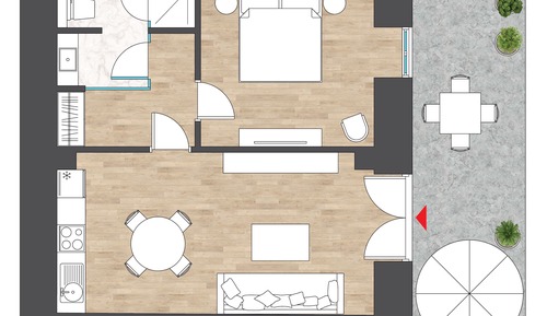 Design Apartment, 1 Bedroom (Nephalion)