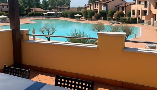 Deluxe Studio, Terrace, Pool View