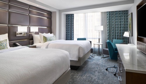 Room, 2 Queen Beds (Guest, High floor)