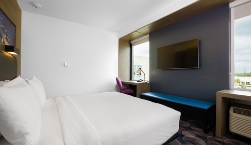 Room, 1 King Bed, Non Smoking (Mobility/Hearing Access, Roll-In Shwr)
