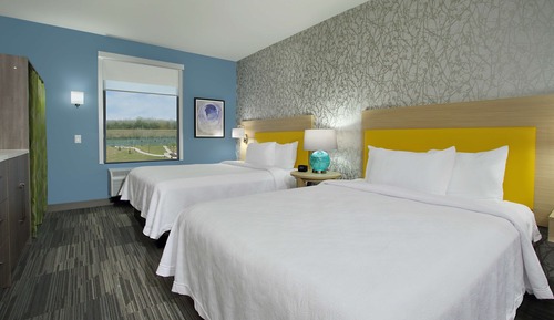 Studio, 2 Queen Beds, Accessible (Hearing)