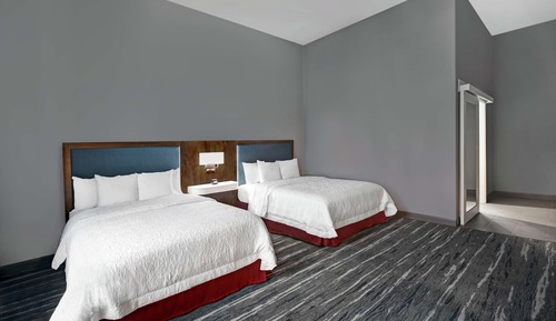 Room, 2 Queen Beds, Accessible (Roll-In Shower, Mobility & Hearing)