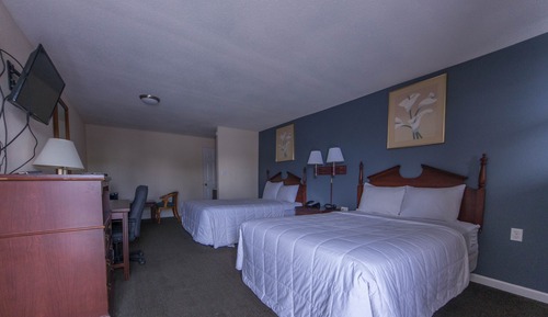 Double Room, 2 Double Beds, Non Smoking