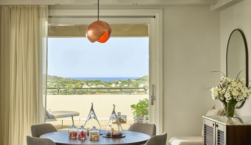 Suite, 1 King Bed, Sea View (Tholos Suite)