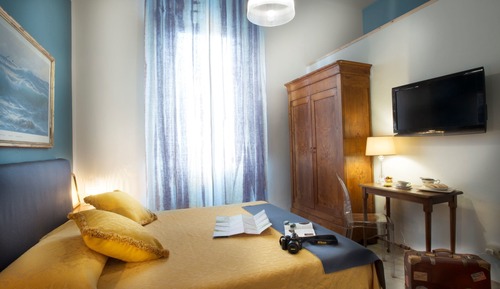 Comfort Double Room, Private Bathroom, City View