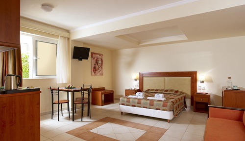 Standard Studio, Accessible, Courtyard View