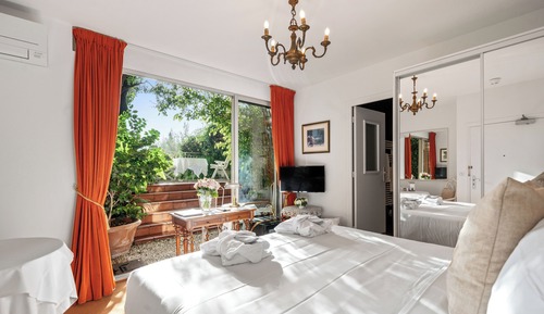 Chambre Double, bain à remous, vue mer, avec spa (Ciel and Mer)