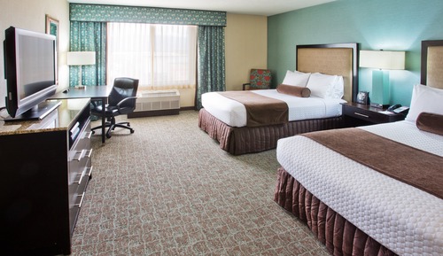Standard Room, 2 Double Beds, Accessible (Communications, Accessible Tub)