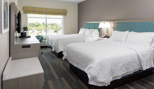 Room, 2 Queen Beds, Accessible, Bathtub (Hearing & Mobility)