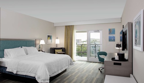 Room, 1 King Bed, Accessible, Balcony (Roll-In Shower)