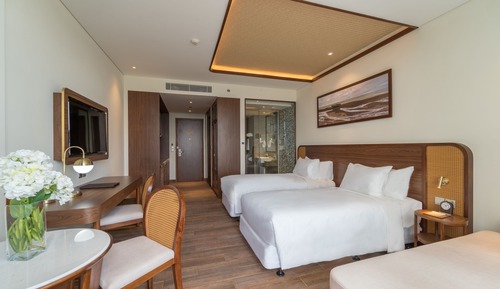 Deluxe Room, 2 Twin Beds, Non Smoking, Balcony