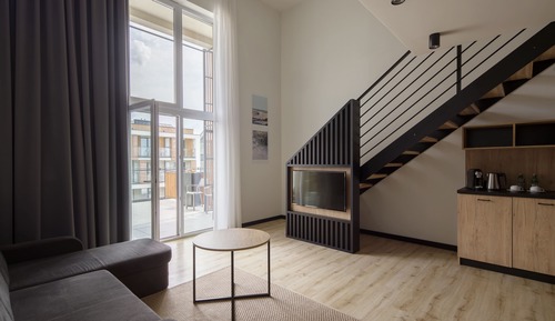Two-Level Two-Bedroom Apartment