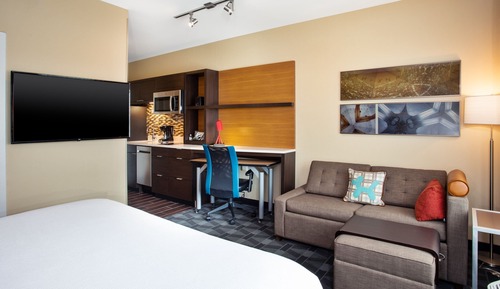 Studio, 1 King Bed with Sofa bed