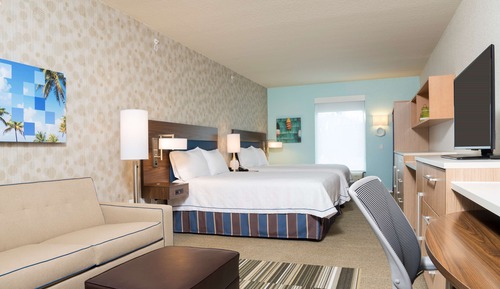 Studio, 2 Queen Beds, Accessible, Bathtub (Mobility & Hearing)