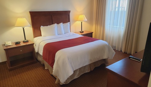 Suite, 1 Queen Bed Hearing Accessible