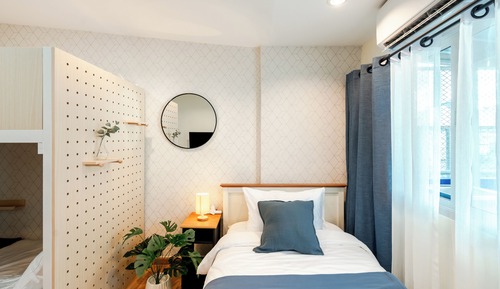 Superior Family Room with Balcony (5th Floor, Stairs only)