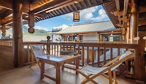 Traditional Double Room, Courtyard View