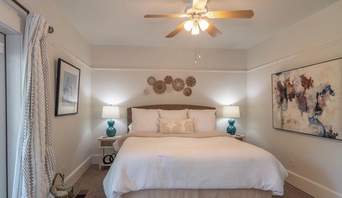 Luxury Bungalow, 1 King Bed with Sofa bed, Kitchenette, Garden View