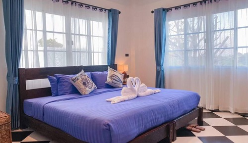 Grand Double Room, Balcony, Pool View