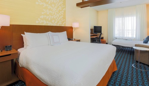 Studio, 1 King Bed with Sofa bed, Non Smoking (Mobility Accessible, Roll-in Shower)