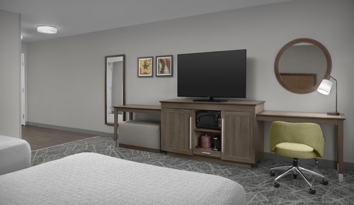 Room, 2 Queen Beds, Accessible, Bathtub