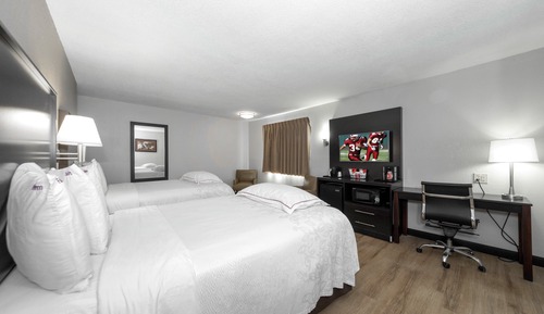 Premium Room, 2 Double Beds (Upgraded Bedding & Snack, Smoke Free)