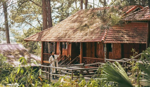 Signature Chalet, Balcony, Garden View