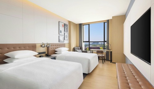 Premium Room, 2 Double Beds, City View