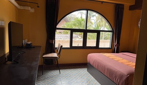 Deluxe Double Room, 1 King Bed, Sea View