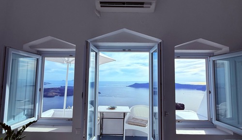 Caldera Sunset,Sea View House