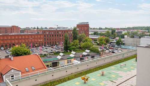 Apartment, Balcony, City View