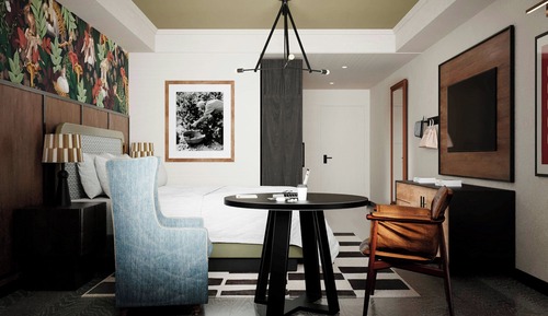 Deluxe Room, 1 King Bed, City View