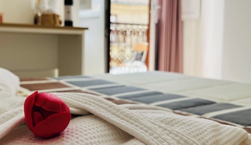 Double Room, Balcony, City View