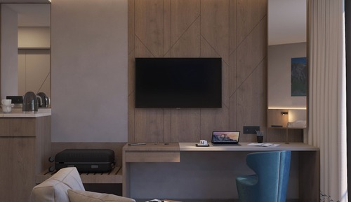 Deluxe Double Room, Hill View